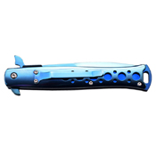 Master Cutlery Tac-Force Mirror Titanium Coated Folding Blade Knife 