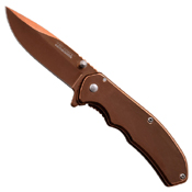 Tac-Force Satinless Steel Folding Blade Knife