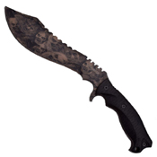 Z Hunter Tan Skull Camo Coated Blade 15.25 Machete