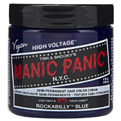 High Voltage Classic Cream Formula Rockabilly Blue Hair Color