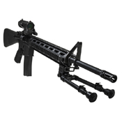 Bipod with Notched Legs and QR Weaver Mount