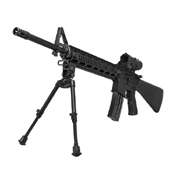 Bipod with Notched Legs and QR Weaver Mount