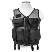 Ncstar Lightweight Tactical Mesh Vest - Black