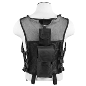 Ncstar Lightweight Tactical Mesh Vest - Black