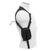 Ambidextrous Horizontal Shoulder Holster and Magazine Holder
