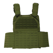 Camouflage Quick Release Plate Carrier - Laser Cut Design