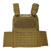 Camouflage Quick Release Plate Carrier - Laser Cut Design