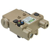 4 Color Nav LED Green Laser with QR Mount