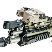 4 Color Nav LED Green Laser with QR Mount