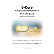 Nitecore Tri-Temp 720L Keychain Flashlight