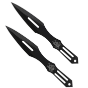 Neptune 5.5 Inch 2pc. Black Throwing Knives