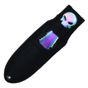 Punisher Skull Head Throwing Knife Set w/Sheath