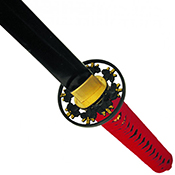 41.5 in Black Plated Katana