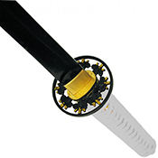 41.5 in Black Plated Katana