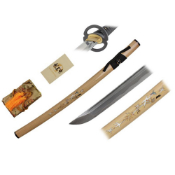 Hand Forged Katana w/ Damascus Blade