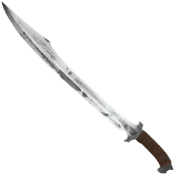 Manganese Steel Scimitar Sword