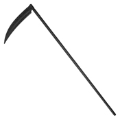 Reaper Polypropylene Black Sickle