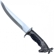 13-7/8'' Hunting Knife w/ Scabbard