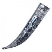 13-7/8'' Hunting Knife w/ Scabbard