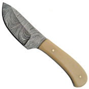 Rite Edge True Damascus Fixed Knife w/Sheath