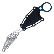 Hunting Fixed Blade Knife w/Sheath And Necklace