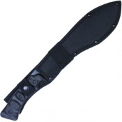 Dominate the wild with the Neptune Tactical Machete, bolo style, accompanied by a sheath and featuring a bold black design. Elevate your outdoor toolkit with this powerful tool.