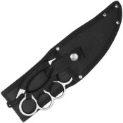 Empower your combat prowess with the Neptune Trench Knife. Featuring integrated knuckles and a sleek black design, complete with a sheath, it's the ultimate weapon for close-quarters encounters.