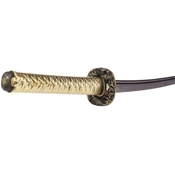 41-Inch Gold Damascus Sword w/ Wooden Silk Wrapped Gift Box
