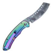 Classic Buckshot Spring Assisted 8' Pocket Knife