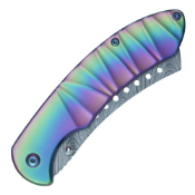 Classic Buckshot Spring Assisted 8' Pocket Knife