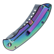 Classic Buckshot Spring Assisted 8' Pocket Knife