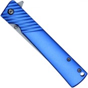 Elevate your everyday carry with the Neptune Assisted Open Pocket Knife, featuring a striking blue design and a convenient clip. Experience style and functionality in one.