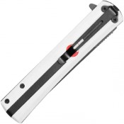 Dive into the Neptune Two-Tone Anime Folding Pocket Knife with a sleek chrome finish. Stylish, versatile, and perfect for everyday carry or anime enthusiasts.