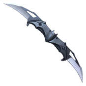 Bat Wings Steel Dual Blade Folding Knife