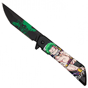 8 in Black Pocket Knife