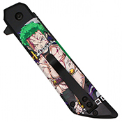 8 in Black Pocket Knife