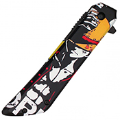 8 in Black Pocket Knife