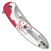 Red Kitty Folding Knife