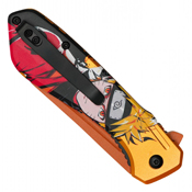 Menace 2-Tone Graphic Steel Blade - Red Menace Graphic Handle