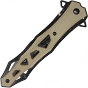 Unleash the power of the Neptune Milspec Steel Folding Pocket Dagger in sleek black. Durable, versatile, and perfect for various tasks, it's a must-have for outdoor enthusiasts and everyday carry.