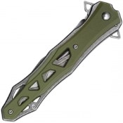 Unleash the power of the Neptune Milspec Steel Folding Pocket Dagger in sleek black. Durable, versatile, and perfect for various tasks, it's a must-have for outdoor enthusiasts and everyday carry.