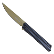Wartech Drop Point Flipper Pocket Knife