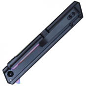 Wartech Drop Point Flipper Folding Knife