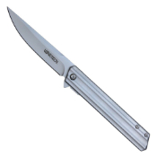 Wartech Drop Point Flipper Pocket Knife