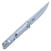 Wartech Drop Point Flipper Pocket Knife