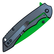 Neptune Stainless Steel Handle 8-Inch Folding Knife