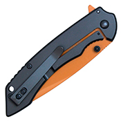 Neptune Stainless Steel Handle 8-Inch Folding Knife