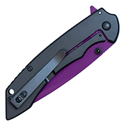 Neptune Stainless Steel Handle 8-Inch Folding Knife