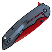 Neptune Stainless Steel Handle 8-Inch Folding Knife