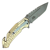 Neptune Wartech Folding Knife w/Glass Breaker